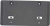 Garage-Pro Front License Plate Bracket for CHRYSLER 200 2015-2017