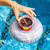 Poolcandy Glitter Drink Pool Float- Set of 2- Holographic