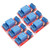 LWWL-1 Channel Relay Module Board Shield 5V with Optocoupler Support High Low Level Trigger Power Supply Module 6PCS