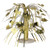 Gold Mortarboard Graduation Centerpieces- 3 ct