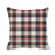 Awowee Throw Pillow Cover Blue Pattern Plaid Red Tartan Abstract Check Cross Geometric 18x18 Inches Pillowcase Home Decorative Square Pillow Case Cushion Cover