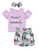 Oklady Toddlers Girl Summer Clothes Baby Girl Shorts Girls Outfits Kids Clothes Girls 12-18 Months