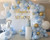 146PCS Baby Blue Boy Baby Shower Balloons Decorations- Blue balloon Garland Arch Kit- Baby Shower Decorations for Boy- Wedding Bridal Shower Birthday Party Decorations