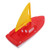 TOYANDONA Bath Boat Toy Plastic Sailing Boat Speedboat Bath Toy Bathtub Pool Beach Toy for Kids Toddlers
