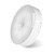 LAFULIT Rechargeable Motion Sensor Puck Lights- Stick on Anywhere Lights- Wireless Under Cabinet Lighting- Night Lighting for Kitchen- Cabinets- Counter- Closet- Wardrobe- Hallway- Stairs -1 Pack-