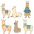 Beistle Assorted Llama Decorating Cutouts - 6 Pcs.