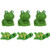 YARDWE 6pcs Resin Animal Figurine Mini Frog Turtle Statue Sculpture Miniature Table Ornaments Cake Topper for Dollhouse Fairy Garden Landscape Dashboard Decoration YARDWE 6pcs Resin Animal Figurine Mini Frog Turtle Statue Sculpture Miniature Table Ornaments Cake Topper for Dollhouse Fairy Garden Landscape Dashboard Decoration