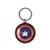 Marvel Colored Captain America Shield Pewter Keychain Novelty Key Chain Key Ring