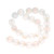 Czech Glass Druk 25-Piece Round Beads- 8mm- Matte Crystal AB