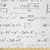 Lunarable Science Fabric by The Yard- for Math Geometry Science Formulas Chalk Board Style Image- Microfiber Fabric for Arts and Crafts Textiles  and  Decor- 1 Yard- White