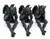 PTC 5 Inch Gargoyle See, Hear, Speak No Evil Shelf Sitters Statue Figurine