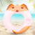 Diydeg Swimming Ring- Lightweight Eco-Friendly PVC Smooth Modelling Small Size Cartoon Swim Ring for Pool for Summer Beach for Kids-60cm Fox Swimming Ring-