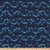 Studio E Fabrics Jeans Mermaid Wave Fabric- Dark Blue