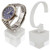 EX ELECTRONIX EXPRESS 2 Pack Professional Watch Stands with Sturdy Clear Acrylic Weighted Base