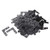 joyMerit 100Pcs Black L Shape Flat Corner Plate Angle Brace Bracket for Picture Frame