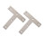 Benliu T Shape Flat Repair Plate Bracket-Corner Brackets Connector Fixing Bracket Support 15 pcs -80mm x 80mm-