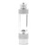 OTGO Single/Dual Head Check Valve-Regulator Diffuser Aquarium CO2 Bubble Counter Hot -Single Head-