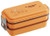 Skater Lockable Bento Lunch Box Plastic My Neighbor Totoro Studio Ghibli 660ml 2 Compartments Orange PENW7