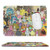 Rick and Morty Mouse Pad for Desk- Pattern Seamless Smooth-White Gaming Mouse Pad Desk Accessories Non-Slip Rubber Mousepad for Laptop and Computer