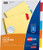 AVERY 5-Tab Binder Dividers- Insertable Multicolor Big Tabs- 1 Set -11109- - 1