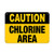 Caution Chlorine Area Activity Sign Pool Signs LABEL DECAL STICKER Sticks to Any Surface 10x7