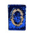 Toyvian A5 Notebook Sequin Cover O Pattern Notepad Memo Schedule Checklist Note Pads for Diary Journal Travel -Blue-