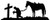 Praying Cowboy Cross Horse Vinyl Sticker Decals for Car Bumper Sticker Window Laptop Sticker Tablet Phone -Black- 8-inches-