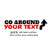 Custom Go Around - Create Your Own Decal by Check Custom Design