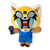 Kidrobot X Sanrio Aggretsuko Rage Hugme Shake Action Vibrating Plush