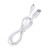 ABLEGRID 3.3ft White Micro USB 2.0 Cable Laptop PC Data Sync Cord Lead for Freelander PD50 PD60 PD20 Android Tablet PC