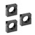 uxcell Corrugated Tube Holder AD28.5 Plastic Mounting Bracket Pipe Clamp Clips with Double Struts 3Pcs