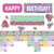 Eureka EU-847782 Postvly Paisley Birthday Mini Bulletin Board Set