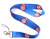Blue Captain America Shields Lanyard Phone/Badge Holder