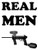 Magnet Paintball. Real Men Paintball. BL. Car Magnetic Vinyl Bumper Sticker 5'' x 4''