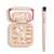 KYDA Face Highlighter Palette Kit-Shimmer Glitter Highlight Contouring Palette Natural Nude Shiny Contour Highlight Makeup Illuminator Highlighter Concealer Palette-with brush--Champagne Gold