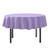 Softalker Round Tablecloth Waterproof  and  Stain Resistant Table Cloth Wrinkle Free Fabric Washable 210GSM Polyester Table Cover for Dining/Party/Buffet/Wedding -70 inch- Lavender-