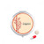 Japan Culture Red Bamboo Pattern Pill Case Pocket Medicine Storage Box Container Dispenser
