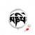 Culture Black Sanskrit Character Pattern Pill Case Pocket Medicine Storage Box Container Dispenser