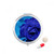 Dark Blue Roses Flowers Pill Case Pocket Medicine Storage Box Container Dispenser