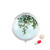 Green Leaves Blue Sky Pill Case Pocket Medicine Storage Box Container Dispenser