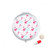 Pink Blue Guitar Music Pattern Pill Case Pocket Medicine Storage Box Container Dispenser