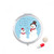 Merry Christmas Snowman Blue Sky Pill Case Pocket Medicine Storage Box Container Dispenser