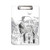 Dao Religion China Ink Painting Clipboard Folder Writing Pad Backing Plate A4