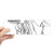 DIYthinker China Chinese Buddhism Character Figure Rectangle Bumper Sticker Notebook Window Decal