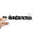 DIYthinker Buddhist Sanskrit Character Figure Pattern Rectangle Bumper Sticker Notebook Window Decal