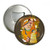 Customs Eighteen Arhats Figure Pattern Bottle Opener Fridge Magnet Emblem Multifunction Badge