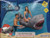 Bestway Tiger Shark Pool Lounge Over 7 Long with Cup Holder