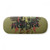 Animal Green Snake Pattern Glasses Case Eyeglasses Hard Shell Storage Spectacle Box