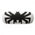 Black Spider Illustration Insect Pattern Glasses Case Eyeglasses Hard Shell Storage Spectacle Box