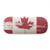 Canada Flavor Black and Red Pattern Glasses Case Eyeglasses Hard Shell Storage Spectacle Box